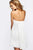 Strapless Sweetheart Chiffon Short Cocktail Dress 7075a