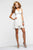 7214 Ruched Halter A-line Dress