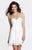 Ruched Sweetheart Babydoll Cocktail Dress 7420