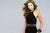 7704 Jersey  Halter Dress with Beaded Waist