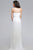 Humble Ruched Chiffon Dress with Illusion Sweetheart Neckline 7774E