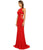 Embellished Jersey Long Evening Gown with Side Cut-outs 7820