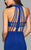 7855 Short Jersey High Neck Cocktail Dress