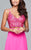 7996 Two-piece dress with lace applique bodice and skirt