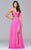 7996 Two-piece dress with lace applique bodice and skirt