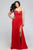 Foxy Neoprene Dress with Lace Applique 9383
