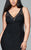 9411 Short cocktail dress with bead details