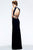 s7537 Two Piece Beaded Jersey Dress