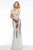 s7567 Gold Beaded Sweetheart Dress