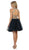 May Queen - Halter Embellished Bodice Two-Piece Cocktail Dress