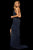 Sherri Hill - 52368 Beaded Halter Fitted Long Dress In Blue