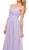 Nox Anabel - 7124 Pleated Sweetheart A-line Long Formal Gown