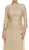 Nox Anabel - 5103 Lace Bateau Neck A-line Long Formal Dress