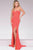 Fitted Chiffon and Jersey Strapless Prom Dress 48795