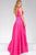 Long Embellished V Neck Prom Dress 42401