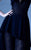 MNM Couture - G0912 Sleeveless Pantsuit with High-Low Overskirt in Blue