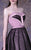 MNM COUTURE - G1017 Strapless Illusion Tiered Pleated Skirt Ballgown In Black and Neutral