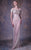 MNM COUTURE - G1061 Pleated Off-Shoulder Sequined Sheath Dress In Gold
