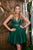 Nox Anabel - G694 Bead Embellished A-Line Cocktail Dress In Green