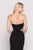 Glow by Colors - G779 Sweetheart Scuba Dress with Detachable Skirt In Black