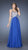 GiGi - Vivacious Sequin Embellished A-line Evening Dress 20163 In Blue