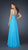 GiGi - Extravagant Evening Gown with Thigh High Slit 17618 In Blue