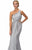 One Shoulder Floral Long Dress GL1090