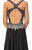 V Neck Sleeveless Long Dress GL1113