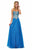Strapless Embellished Long Dress GL1132