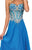 Strapless Embellished Long Dress GL1132