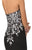 Strapless Floral Long Dress with Slit GL1144