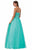 Strapless Embellished Long Gown GL1300