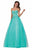 Strapless Embellished Long Gown GL1300