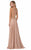 Sleeveless Embellished Long Dress GL1304