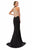Sleeveless V Neck Long Dress GL1320