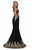 Beaded Lace Applique Embellished Gown GL2166-1