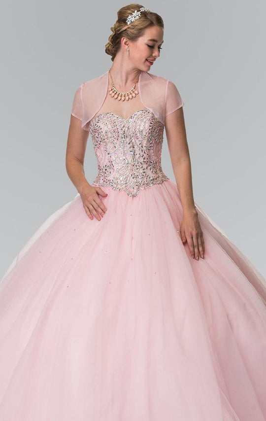 Beaded Sweetheart Ballgown GL2205
