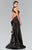 Embellished High Neck Mikado Trumpet Dress GL2227