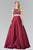 Two Piece Sequined Long Gown GL2250