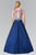 Sleeveless Beaded Long Gown GL2253