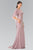 Caped Long Dress GL2254