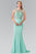 Sleeveless Beaded Long Dress GL2267