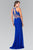 Halter Embellished Long Dress GL2275