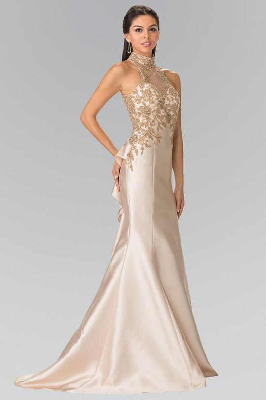 High Neck Mermaid Gown GL2280
