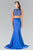 Two Piece Lace Trumpet Long Gown GL2281