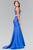 Two Piece Lace Trumpet Long Gown GL2281