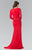 Beaded Scoop Neck Rome Jersey Sheath Dress GL2284