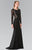 Beaded Scoop Neck Rome Jersey Sheath Dress GL2284