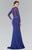 Beaded Scoop Neck Rome Jersey Sheath Dress GL2284