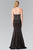 Beaded Halter Trumpet Dress GL2285